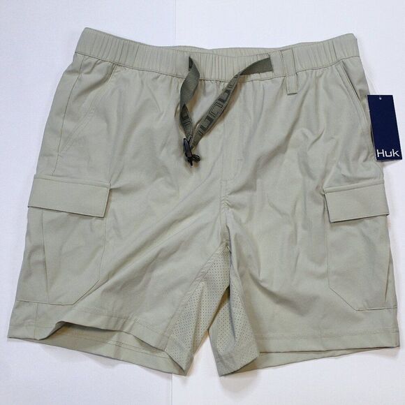 NEW Huk Men's Creekbed Cargo Shorts - Picture 1 of 3